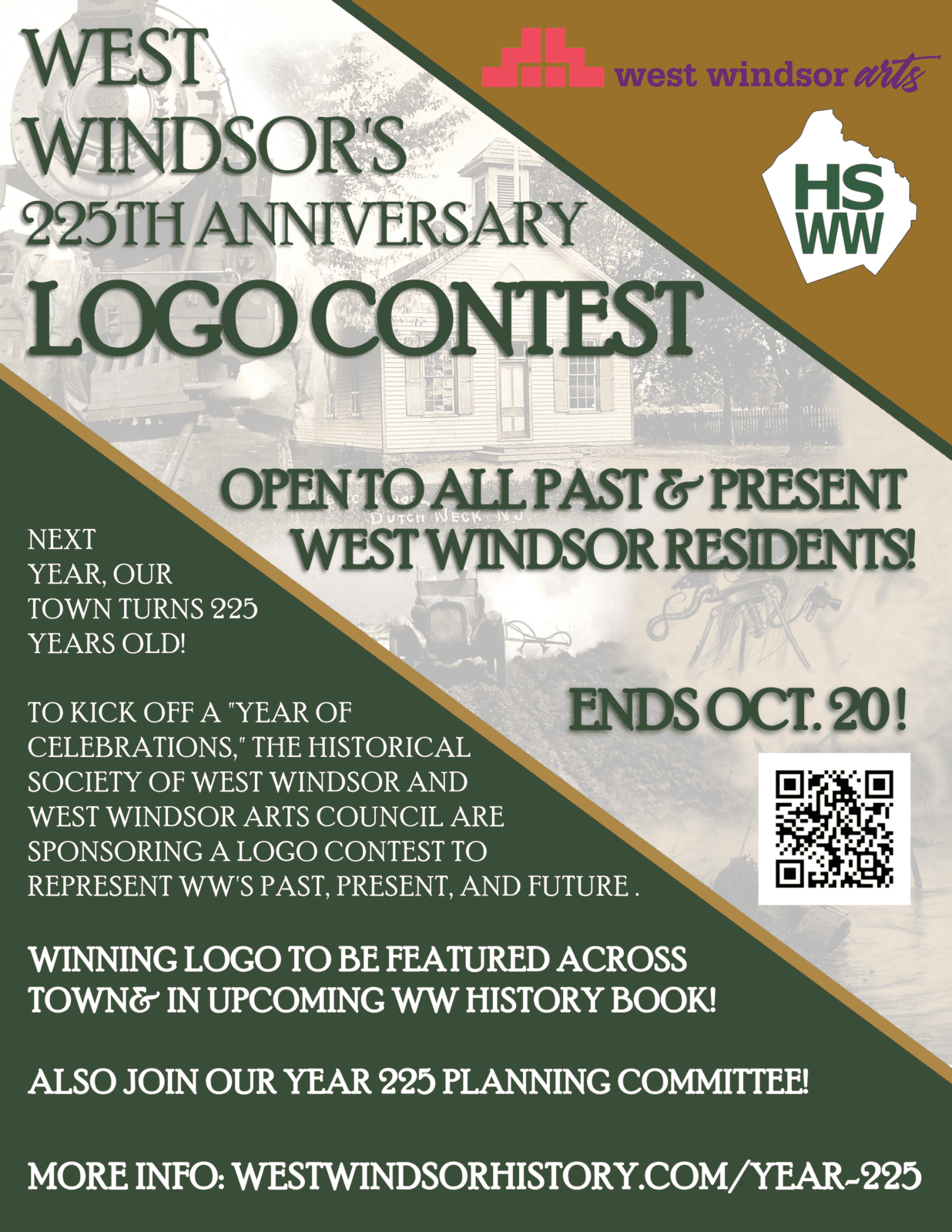 West Windsor's 225 Anniversary Logo Contest