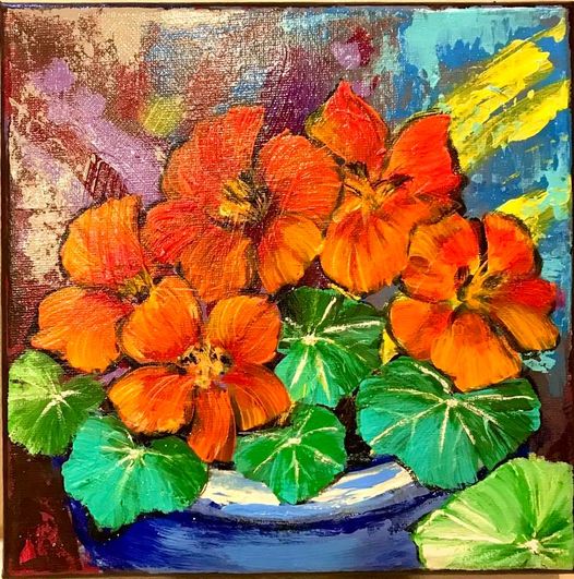 Painting is my passion.. I discovered it during the time of the pandemic. I find beauty and peace in nature and in people. I try to capture these positive feelings on canvas through the use of vibrant colors and other means of contemporary art.