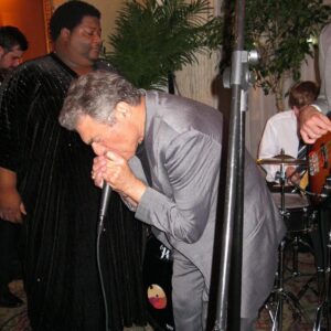 Music perfomance by Guy DeRosa on the harmonica
