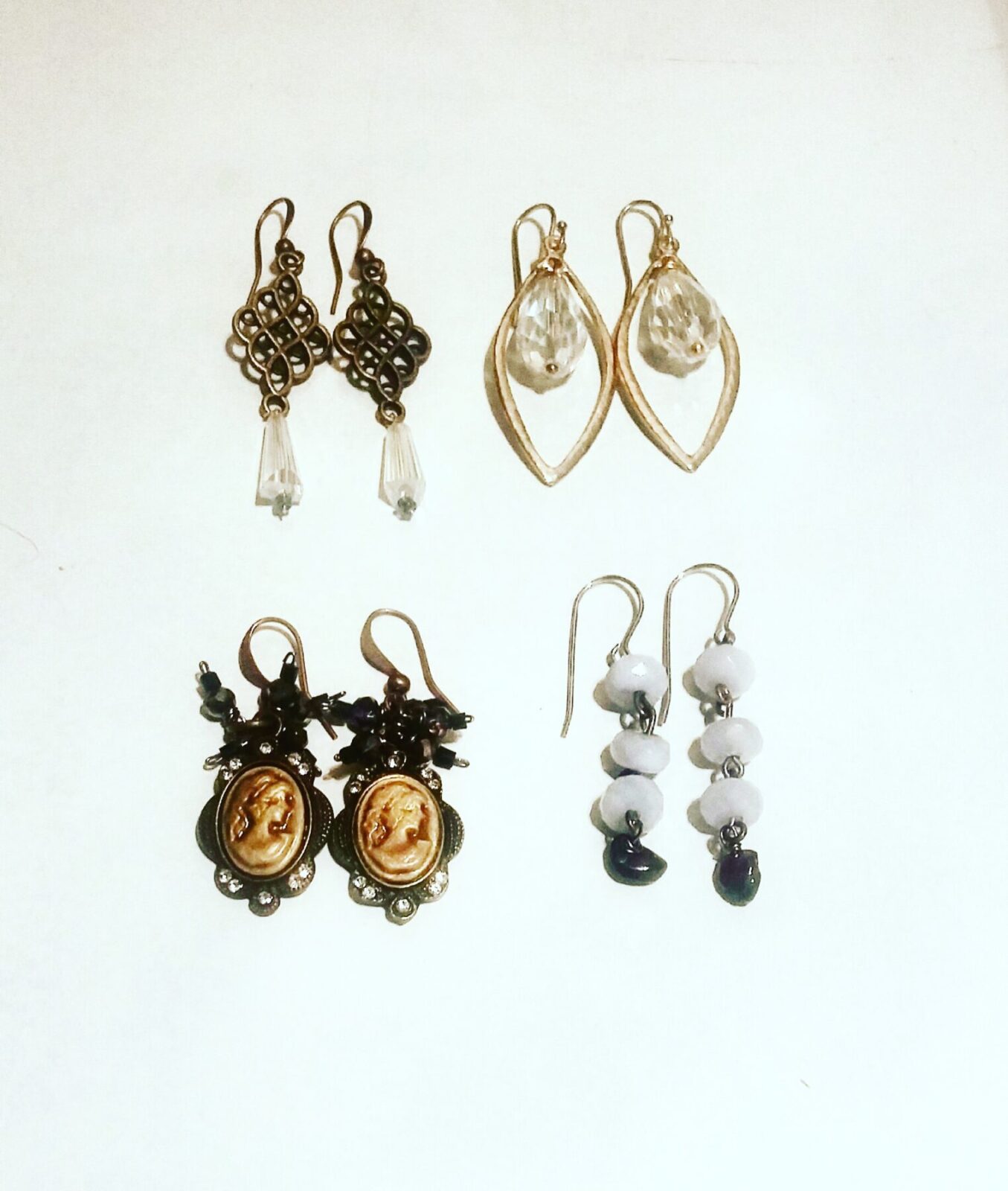 Victorian Inspired Earrings Jewelry Workshop Summer 2023