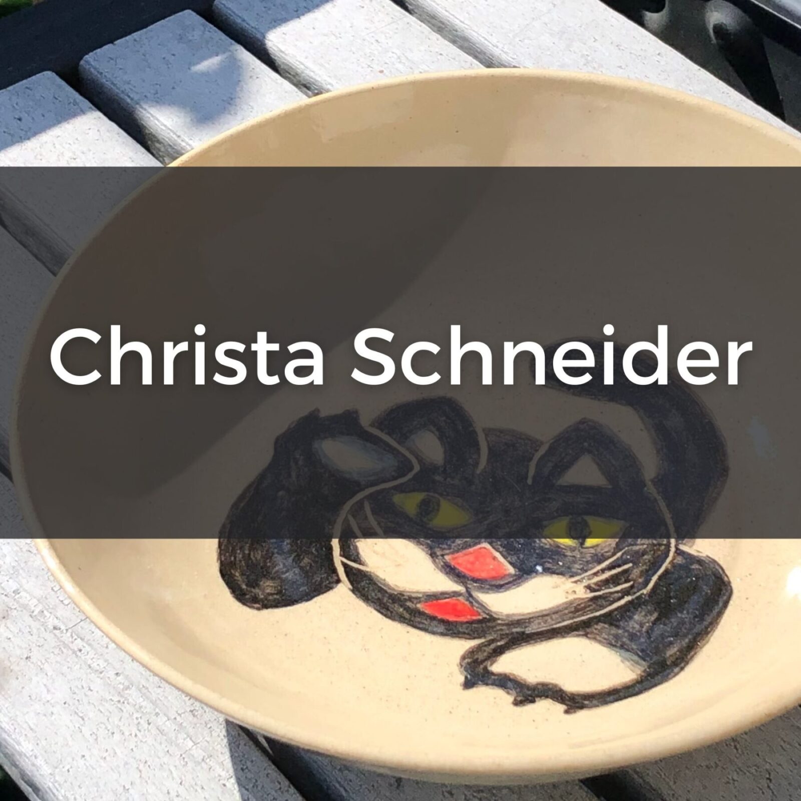 Christa Schneider, pottery
