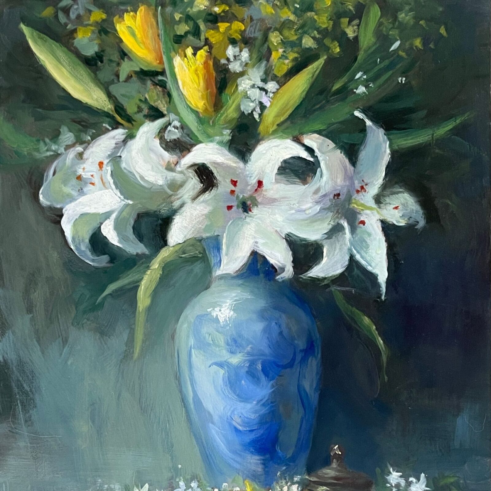 Oil Painting Florals Winter 2024