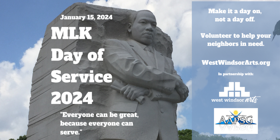 MLK Day Of Service 2024 | West Windsor Arts Center